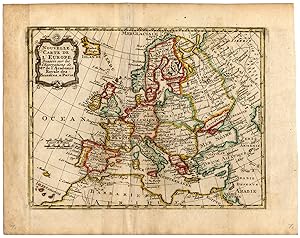 Antique Map-EUROPE-de Missy-de Leth-1749