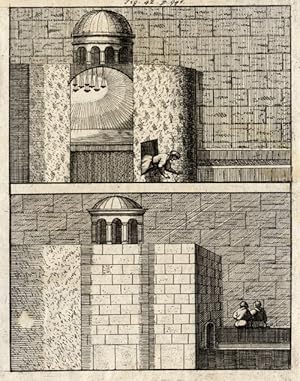 Antique Print-SEPULCHRE-JERUSALEM-ISRAEL-Calvor-1705