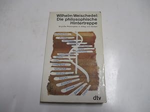Imagen del vendedor de Die philosophische Hintertreppe. 34 groe philosophen in Alltag und Denken. a la venta por Ottmar Mller