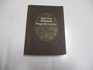 Immagine del venditore per Ausgew�hlte Gedichte. venduto da Ottmar M�ller