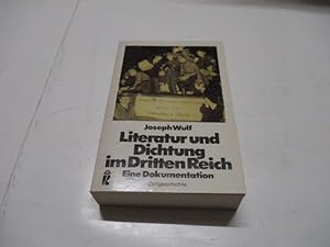 Bild des Verkufers fr Literatur und Dichtung im Dritten Reich. Eine Dokumentation. zum Verkauf von Ottmar Mller