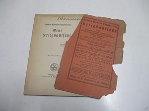 Seller image for Neue Kriegsaufstze. for sale by Ottmar Mller