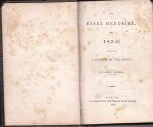 THE ESSEX MEMORIAL, for 1836: embracing a Register of the County.