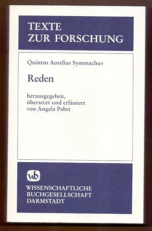 Bild des Verkufers fr Reden (Texte zur Forschung, Band 53) zum Verkauf von Die Wortfreunde - Antiquariat Wirthwein Matthias Wirthwein