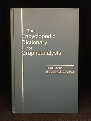 Seller image for The Encyclopedic Dictionary for Graphoanalysts for sale by Burton Lysecki Books, ABAC/ILAB