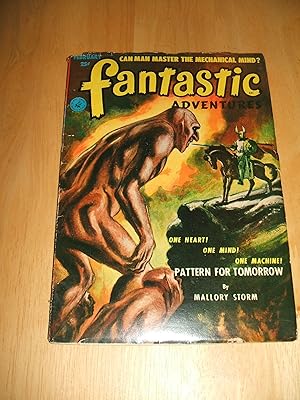 Immagine del venditore per Fantastic Adventures February 1952 // The Photos in this listing are of the magazine that is offered for sale venduto da biblioboy