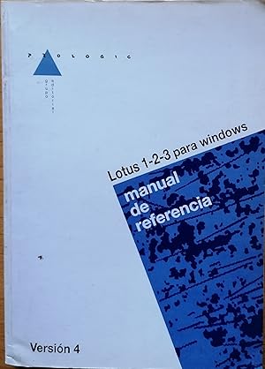Lotus 1-2-3- para Windows. Versión 4