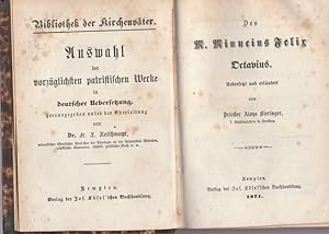 Imagen del vendedor de Kirchen-Vter. I.Serie, 7 - 13. Des M. Minneins Felix Octavius. a la venta por Ant. Abrechnungs- und Forstservice ISHGW