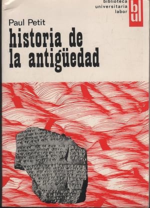Bild des Verkufers fr HISTORIA DE LA ANTIGEDAD zum Verkauf von Librera Hijazo