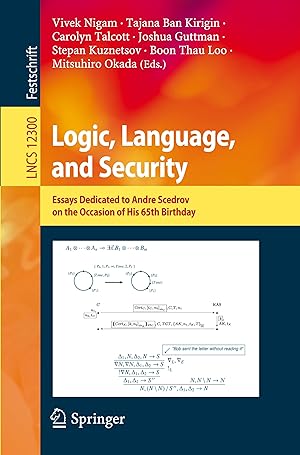 Imagen del vendedor de Logic, Language, and Security a la venta por moluna