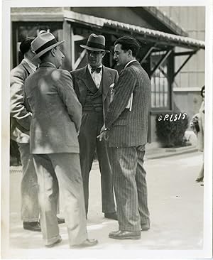 "Marcel PAGNOL, Roger CAPELLANI, Fernand CHARPIN (de droite à gauche)" Photo originale PARAMOUNT ...