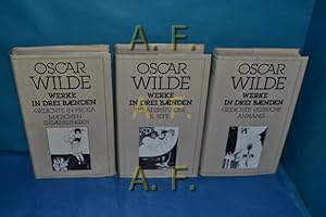 Image du vendeur pour Werke in drei Bnden : Gedichte in Prosa, Mrchen, Erzhlungen, Theaterstcke, Briefe, Gedichte, Versuche und Aphorismen, Nachwort. [bers. von Albrecht Schaeffer u. Rainer Gruenter] mis en vente par Antiquarische Fundgrube e.U.