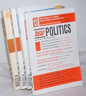 New politics; a journal of socialist thought. Vol. 4, No. 1-4 (New Series whole Nos.13-16), Summe...