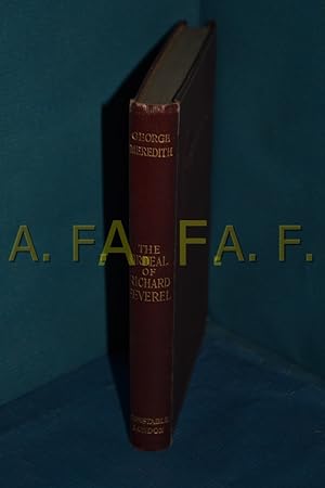 Seller image for The Ordeal of Richard Feverel a History of a Father and Son for sale by Antiquarische Fundgrube e.U.