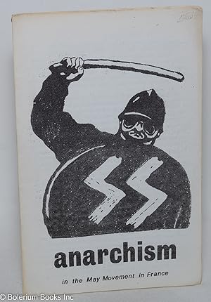 Seller image for Anarchism in the May movement in France for sale by Bolerium Books Inc.