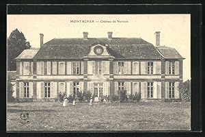 Carte postale Montacher, Château de Vertron