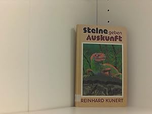 Bild des Verkufers fr Steine geben Auskunft. Bildgeschichten zur Geologie der DDR zum Verkauf von Book Broker