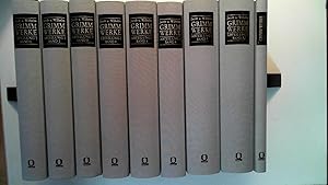 Bild des Verkufers fr Kleinere Schriften. (Forschungsausgabe) 8 Bnde in 9 Bchern, herausgegeben von Ludwig Erich Schmitt). (= Jacob und Wilhelm Grimm, Werke - Abteilung I: Die Werke Jacob Grimms, Bnde 1-8: Kleinere Schriften). zum Verkauf von Antiquariat Maiwald