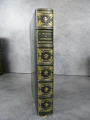 Seller image for L'impratrice Marie-Louise Napolon Reliure maroquin. Empire bel exemplaire for sale by Daniel Bayard librairie livre luxe book