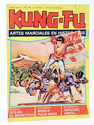 KUNG FU. LAS AVENTURAS DE LOS INVENCIBLES 49. GOLAN, EL MONSTRUO (Ortiz / Salvador) Amaika, 1981