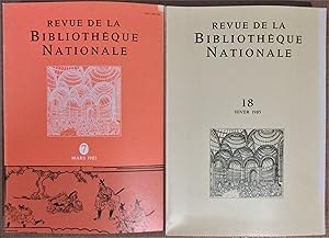 Seller image for Revue de la Bibliothque Nationale : Lot de 12 numros : Annes 1983 - 1984 - 1985 soit 3e , 4e et 5e annes compltes du n7 au n18 for sale by MAGICBOOKS