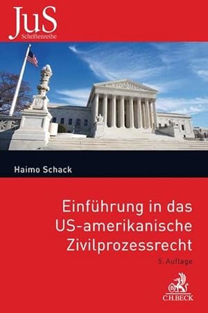 Image du vendeur pour Einfhrung in das US-amerikanische Zivilprozessrecht mis en vente par Rheinberg-Buch Andreas Meier eK