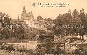 Postkarte Carte Postale 73523123 Rochefort Le pont des Recolets et le pont du chemin de fer sur L...