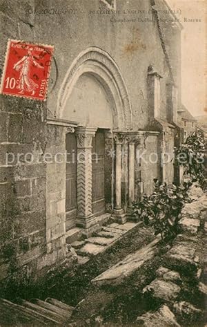 Postkarte Carte Postale 13675898 La Roche-Pot Rochepot Portail de l'Eglise
