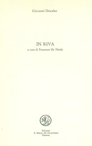 Seller image for In riva for sale by Studio Bibliografico Marini