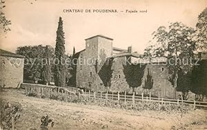 Postkarte Carte Postale 13674201 Poudenas Chateau de Poudenas Facade nord Poudenas