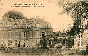 Postkarte Carte Postale 13675262 Sermaize-les-Bains Château de l'Abbaye de Trois Fontaines Sermai...