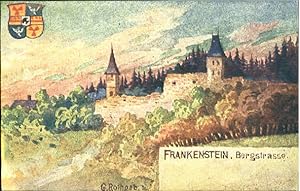 Postkarte Carte Postale 40416503 Frankenstein Frankenstein KuenstlerG. Rothgeb ungelaufen ca. 1920