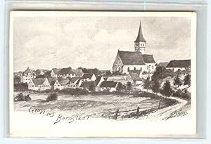 Postkarte Carte Postale 40335154 Bernstadt Bernstadt KuenstlerO. Gross