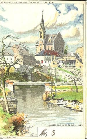 Postkarte Carte Postale 10612221 Rochefort Rochefort KuenstlerF. Ranot Rochefort