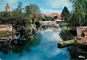 Bild des Verkufers fr Postkarte Carte Postale 13673758 Mirebeau-sur-Beze Les rives de la Beze Mirebeau-sur-Beze zum Verkauf von Versandhandel Boeger