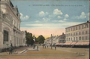 Postkarte Carte Postale 10815948 Rochefort Rochefort Rue Emile-Zola * Rochefort