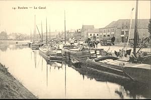Postkarte Carte Postale 10825143 Roulers Roulers Canal *