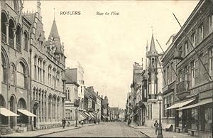 Postkarte Carte Postale 10929007 Roulers Roulers Rue de l'Est x Roulers