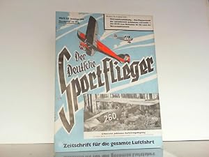 Der Deutsche Sportflieger. Heft 10 / Oktober 1939 / 6. Jahrgang. Zeitschrift für die gesamte Luft...