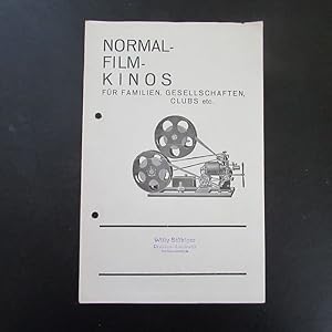 Seller image for Normal-Film-Kinos - Fr Famlien, Gesellschaften, Clubs etc. for sale by Bookstore-Online