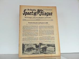 Bild des Verkufers fr Der Deutsche Sportflieger. Heft 3 / Mrz 1939 / 6. Jahrgang. Zeitschrift fr die gesamte Luftfahrt. zum Verkauf von Antiquariat Ehbrecht - Preis inkl. MwSt.