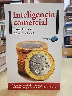 Imagen del vendedor de INTELIGENCIA COMERCIAL. a la venta por LLIBRERIA KEPOS-CANUDA