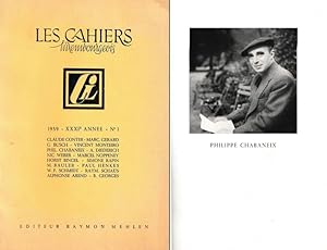 Les Cahiers Luxembourgeois. Revue Libre des Lettres des Sciences et des Arts. 1959. 31. Jahrg. He...