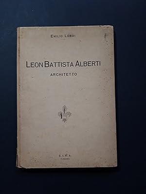 Londi Emilio. Leon Battista Alberti. C.I.E.L. N. D.