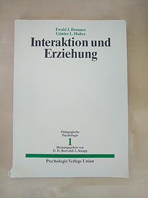 Seller image for Interaktion und Erziehung for sale by Versandantiquariat Cornelius Lange