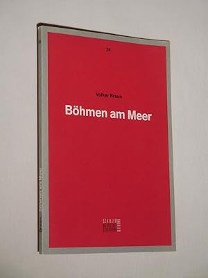 Imagen del vendedor de Programmbuch 28 Schiller-Theater Berlin 1991/92. Urauffhrung BHMEN AM MEER von Volker Braun. Insz.: Thomas Langhoff, Bhnenbild/ Kostme: Volker Pfller. Mit Christian Grashoff, Jutta Hoffmann, Michael Mertens, Lambert Hamel, Dieter Montag, Therese Hmer, Ulrich Noethen, Anneliese Rmer, Christiane Leuchtmann, Benno Ifland a la venta por Fast alles Theater! Antiquariat fr die darstellenden Knste