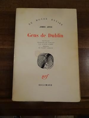 Immagine del venditore per Gens de Dublin. Nouvelle Traduites de l'Anglais par Jacques Aubert, Prface de Valry Larbaud. venduto da Librairie Lang