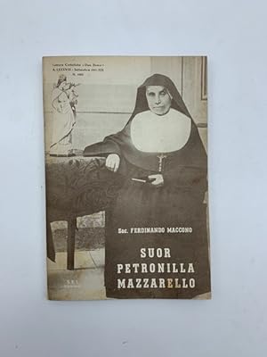 Suor Petronilla Mazzarello