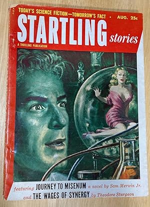 Imagen del vendedor de Startling Stories for August 1953 // The Photos in this listing are of the magazine that is offered for sale a la venta por biblioboy