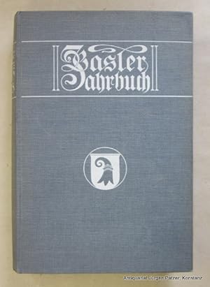 Immagine del venditore per Herausgegeben von Albert Geler u. August Huber. Basel, Helbing & Lichtenhahn, (1912). Mit Tafelabbildungen. 2 Bl., 357 S. Or.-Lwd.; Rckenprgung beschabt. venduto da Jrgen Patzer